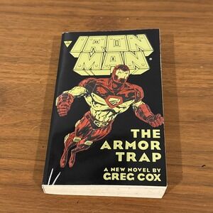 IRON MAN : THE ARMOR TRAP‎ By Greg Cox & Gabriel Gecko *Excellent Condition*